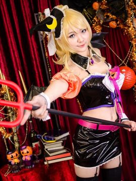 《Love Live! 》绚濑绘里万圣节小恶魔 C O S P L A Y_♦◊Happy Halloween◊♦ (8)