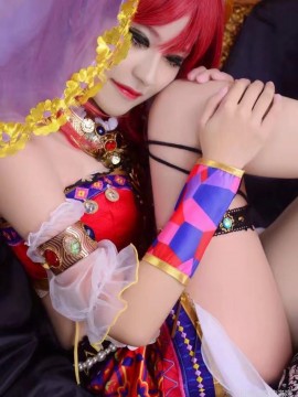 《love live！》西木野真姬舞娘觉醒 C O S P L A Y_【ll】姬舞娘觉醒 (1)