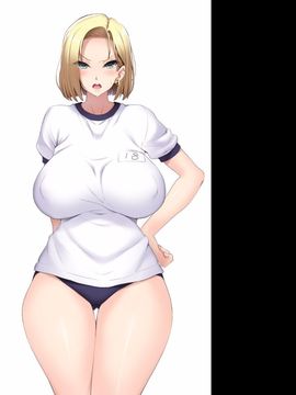 [ルナティックオーガズム] 爆乳人妻○8号さんを騙して犯して牝ペットにしちゃうお話 (ドラゴンボールZ)_061