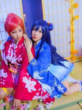 《Love Live!》真姬夏日祭浴衣觉醒 C O S P L A Y_新年快乐MAKI (12)