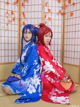 《Love Live!》真姬夏日祭浴衣觉醒 C O S P L A Y_MAKI~百合浴衣 (3)