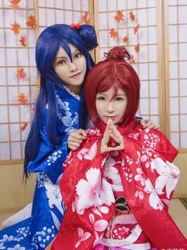 《Love Live!》真姬夏日祭浴衣觉醒 C O S P L A Y_MAKI~百合浴衣 (4)