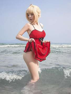 [Disharmonica] Saber Nero cosplay_014