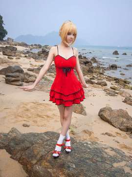 [Disharmonica] Saber Nero cosplay_005