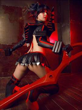 [Disharmonica] Kill la Kill - Matoi Ryuko cosplay_008