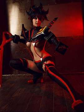 [Disharmonica] Kill la Kill - Matoi Ryuko cosplay_004