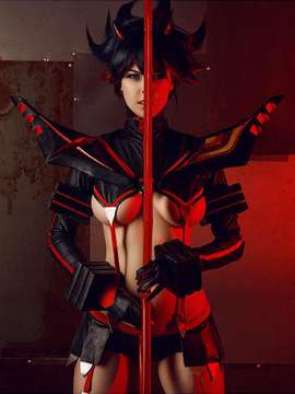 [Disharmonica] Kill la Kill - Matoi Ryuko cosplay_006