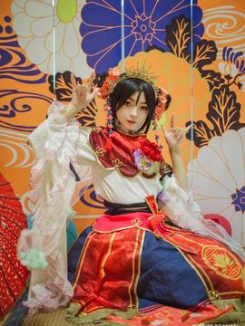 《Love Live! 》矢泽妮可七福神微笑天女C O S P L A Y_Love Live cos 福神妮可 (2)