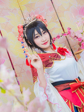 《Love Live! 》矢泽妮可七福神微笑天女C O S P L A Y_七福神nico (10)