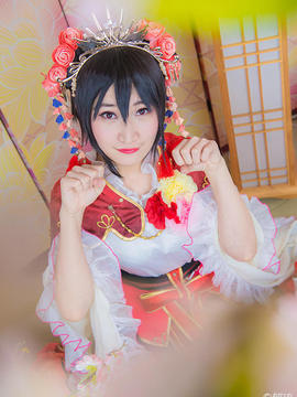 《Love Live! 》矢泽妮可七福神微笑天女C O S P L A Y_七福神nico (9)