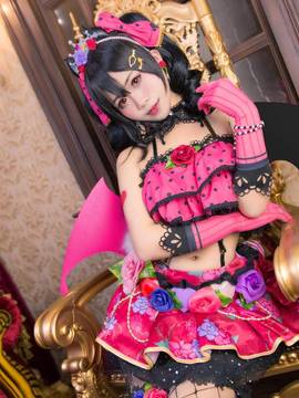 《lovelive！》矢泽妮可小恶魔觉醒 C O S P L A Y_惡魔覺醒 (23)