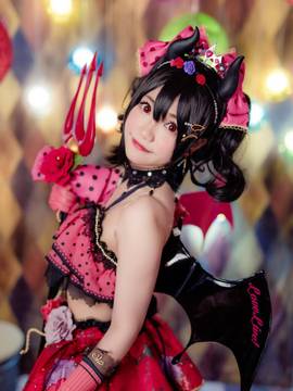 《lovelive！》矢泽妮可小恶魔觉醒 C O S P L A Y_【lovelive！】❤让小恶魔看看你的心❤宅舞—孑然妒火 NI (6)