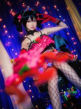 《lovelive！》矢泽妮可小恶魔觉醒 C O S P L A Y_【小恶魔nico】今晚~把你的❤交出来~ (16)