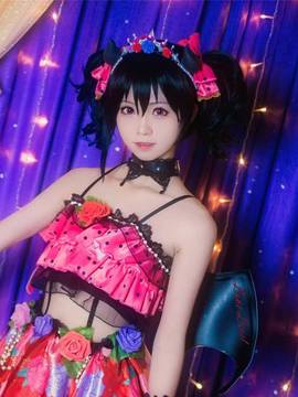 《lovelive！》矢泽妮可小恶魔觉醒 C O S P L A Y_【小恶魔nico】今晚~把你的❤交出来~ (30)