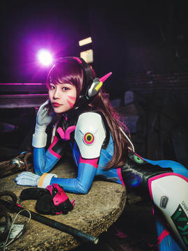 《守望先锋》D.va上线啦！ C O S P L A Y_守望先锋D.Va (7)