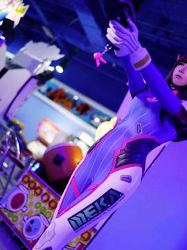 《守望先锋》D.va上线啦！ C O S P L A Y_守望先锋D.VA COS (8)