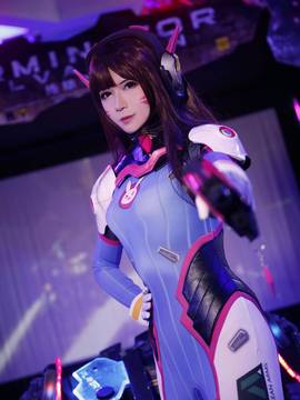 《守望先锋》D.va上线啦！ C O S P L A Y_守望先锋D.VA COS (7)