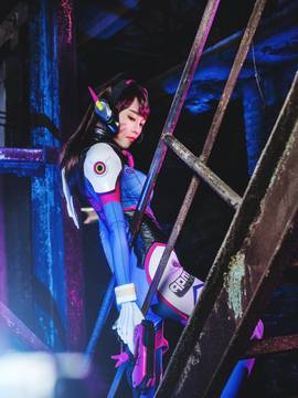 《守望先锋》D.va上线啦！ C O S P L A Y_守望先锋D.Va (15)