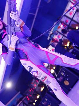 《守望先锋》D.va上线啦！ C O S P L A Y_守望先锋D.VA COS (5)