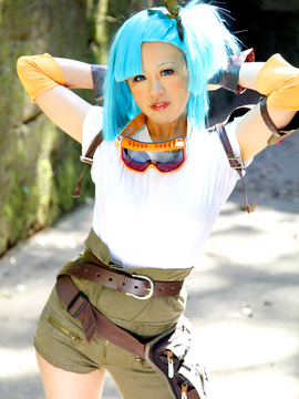 (COSHOLIC 8) [mariposa luz de la luna(蝶月真綾)] ロマンティック(Dragonball - Lunch, Bulma)_020