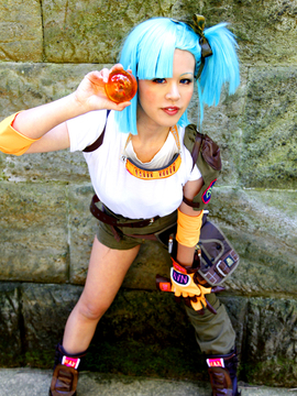 (COSHOLIC 8) [mariposa luz de la luna(蝶月真綾)] ロマンティック(Dragonball - Lunch, Bulma)_058