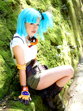 (COSHOLIC 8) [mariposa luz de la luna(蝶月真綾)] ロマンティック(Dragonball - Lunch, Bulma)_027