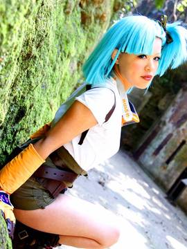 (COSHOLIC 8) [mariposa luz de la luna(蝶月真綾)] ロマンティック(Dragonball - Lunch, Bulma)_009