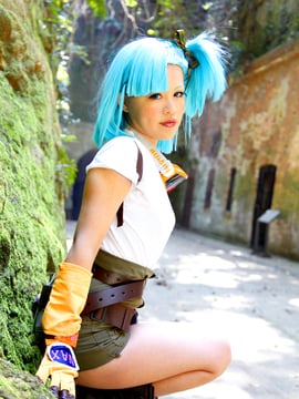 (COSHOLIC 8) [mariposa luz de la luna(蝶月真綾)] ロマンティック(Dragonball - Lunch, Bulma)_007