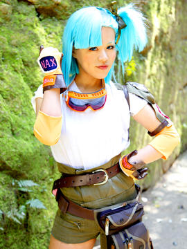 (COSHOLIC 8) [mariposa luz de la luna(蝶月真綾)] ロマンティック(Dragonball - Lunch, Bulma)_016