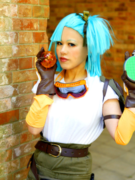 (COSHOLIC 8) [mariposa luz de la luna(蝶月真綾)] ロマンティック(Dragonball - Lunch, Bulma)_041