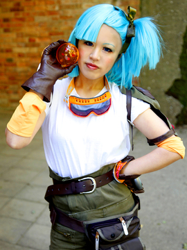 (COSHOLIC 8) [mariposa luz de la luna(蝶月真綾)] ロマンティック(Dragonball - Lunch, Bulma)_043