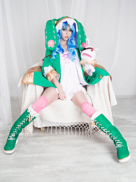 [Disharmonica] Date a Live - Yoshino cosplay by Helly von Valentine_009