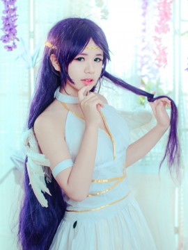 《Love Live！》东条希同人天使版C O S P L A Y_#cos正片##天使希# (4)