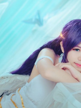 《Love Live！》东条希同人天使版C O S P L A Y_#cos正片##天使希# (6)