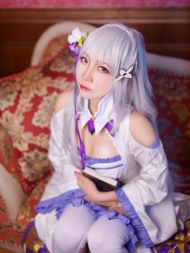 《Re从零开始的异世界生活》Emilia C O S P L A Y_你忘记了我们的约定了吗？ (2)