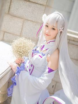 《Re从零开始的异世界生活》Emilia C O S P L A Y_从零开始的异世界生活艾米莉亚 (6)