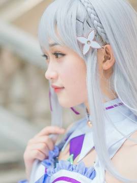 《Re从零开始的异世界生活》Emilia C O S P L A Y_从零开始的异世界生活艾米莉亚 (2)