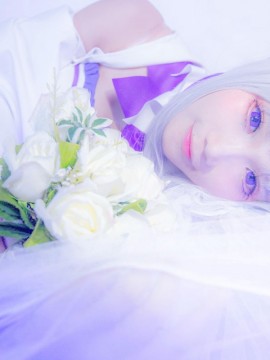 《Re从零开始的异世界生活》Emilia C O S P L A Y_Re：从零开始的异世界生活Emilia 爱蜜莉雅 (6)