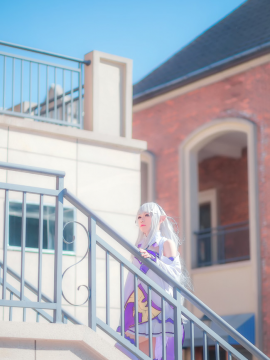 《Re从零开始的异世界生活》Emilia C O S P L A Y_爱蜜莉雅碳么么哒！ (5)