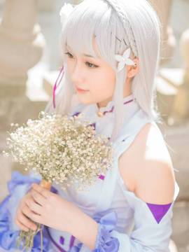 《Re从零开始的异世界生活》Emilia C O S P L A Y_从零开始的异世界生活艾米莉亚 (1)