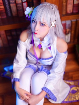 《Re从零开始的异世界生活》Emilia C O S P L A Y_你忘记了我们的约定了吗？ (6)