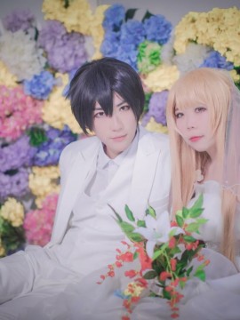 《刀剑神域》亚丝娜花嫁COSPLAY_★ 刀剑神域 ★ 婚纱ver (62)