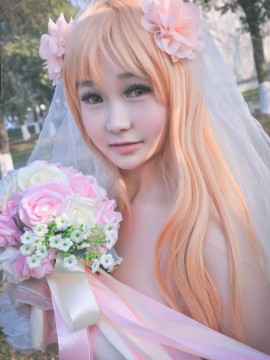 《刀剑神域》亚丝娜花嫁COSPLAY_★ 刀剑神域 ★ 婚纱ver (41)