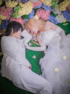 《刀剑神域》亚丝娜花嫁COSPLAY_★ 刀剑神域 ★ 婚纱ver (63)