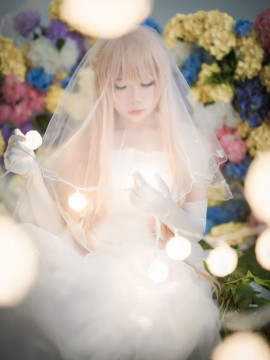 《刀剑神域》亚丝娜花嫁COSPLAY_★ 刀剑神域 ★ 婚纱ver (65)