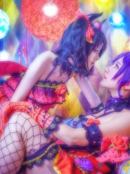 《Love Live！》缪丝小恶魔觉醒全员 C O S P L A Y_〓COSPLAY〓LOVELIVE！〓东条希&矢泽妮可〓 (5)