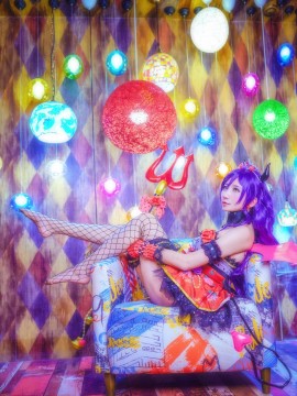 《Love Live！》缪丝小恶魔觉醒全员 C O S P L A Y_〓COSPLAY〓LOVELIVE！〓东条希&矢泽妮可〓 (1)