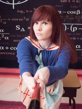 FLCL - haruhara x samejima cosplay by Usatame and Foxy_004