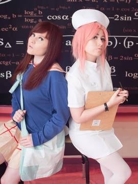 FLCL - haruhara x samejima cosplay by Usatame and Foxy_002