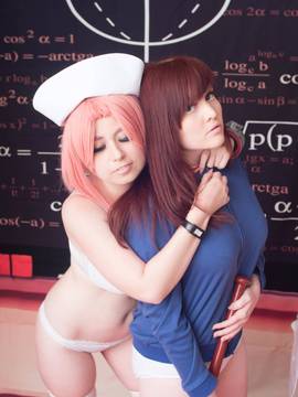 FLCL - haruhara x samejima cosplay by Usatame and Foxy_016